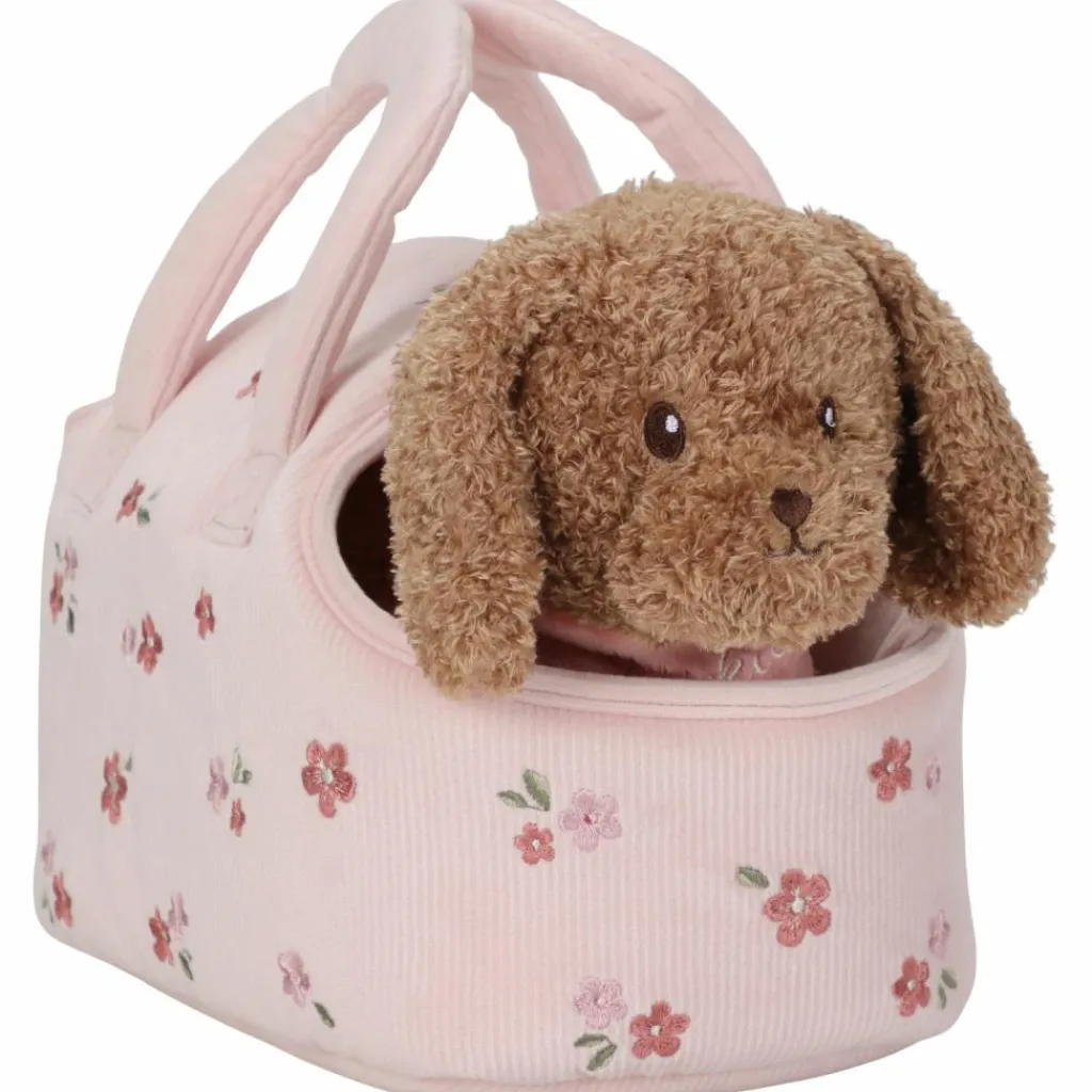 Hot Peluche chien avec sac de transport Jackie Peluche Moyenne (20-59 Cm)