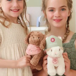 Hot Peluche chien avec sac de transport Jackie Peluche Moyenne (20-59 Cm)