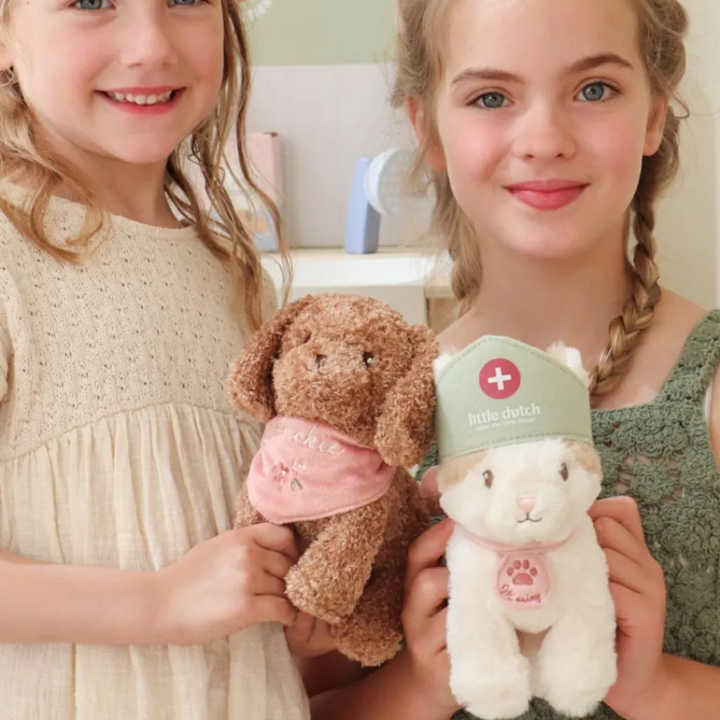 Hot Peluche chien avec sac de transport Jackie Peluche Moyenne (20-59 Cm)