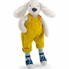 Online Peluche chien Pilou jaune Puce et Pilou (37 cm) Peluche Moyenne (20-59 Cm)