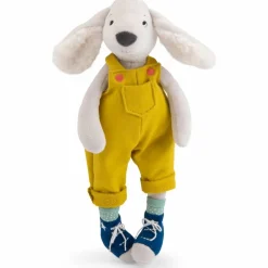Online Peluche chien Pilou jaune Puce et Pilou (37 cm) Peluche Moyenne (20-59 Cm)