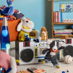 Online Peluche chien Pilou jaune Puce et Pilou (37 cm) Peluche Moyenne (20-59 Cm)