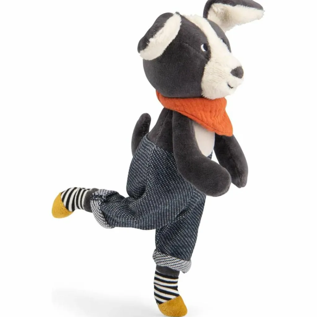 Peluche chien Puce bleu Puce et Pilou (26 cm) Peluche Moyenne (20-59 Cm)