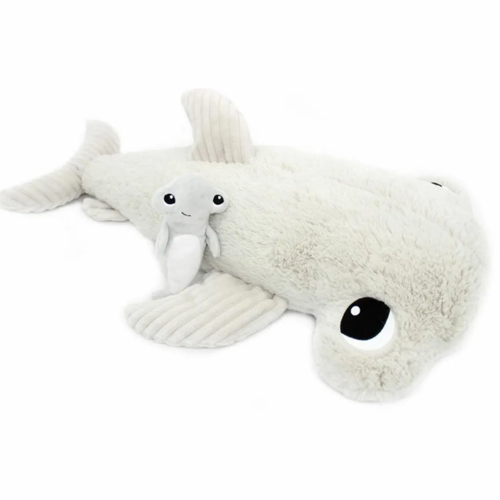 Sale Peluche Clou maman et bébé Les Ptipotos Gris clair (57 cm) Peluche Moyenne (20-59 Cm)