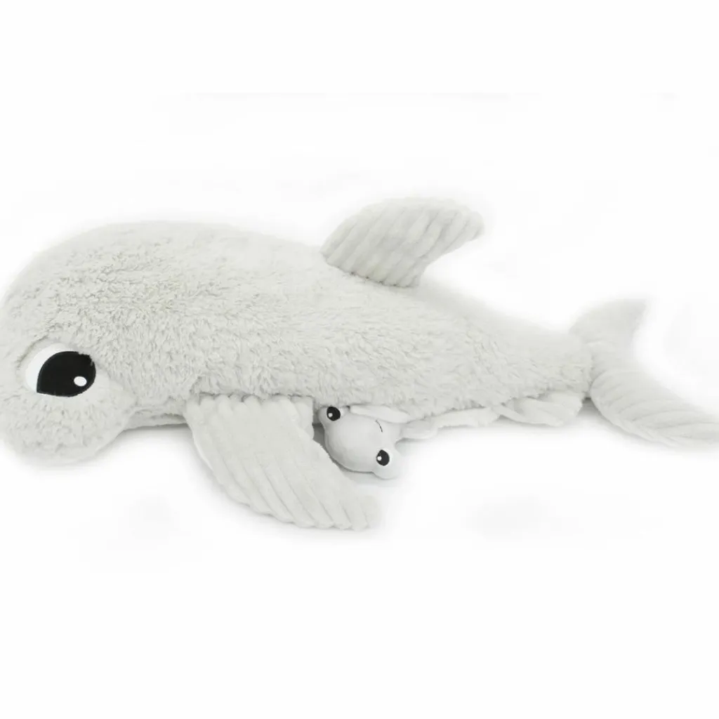 Sale Peluche Clou maman et bébé Les Ptipotos Gris clair (57 cm) Peluche Moyenne (20-59 Cm)