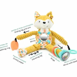 Hot Peluche d'activités à suspendre Cyranos le Renard Peluche D'Activités