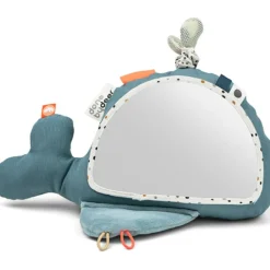 New Peluche d'activités avec miroir baleine Wally Peluche D'Activités