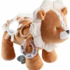 Outlet Peluche d'activités Babou en veloudoux caramel (26 cm) Peluche D'Activités