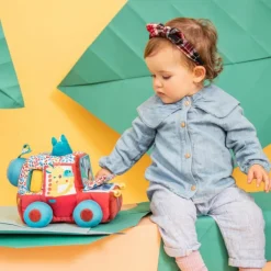 New Peluche d'activités Jack voiture Safari Peluche D'Activités