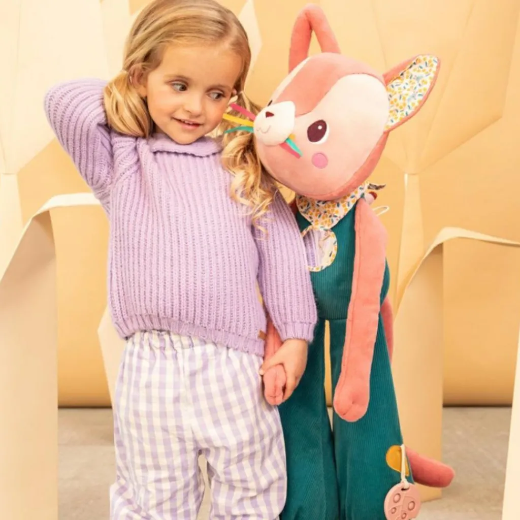 Online Peluche d'activités Jeanne le grand chat (87 cm) Peluche D'Activités