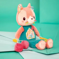 Peluche d'activités Jeanne le Chat (29 cm) Peluche D'Activités