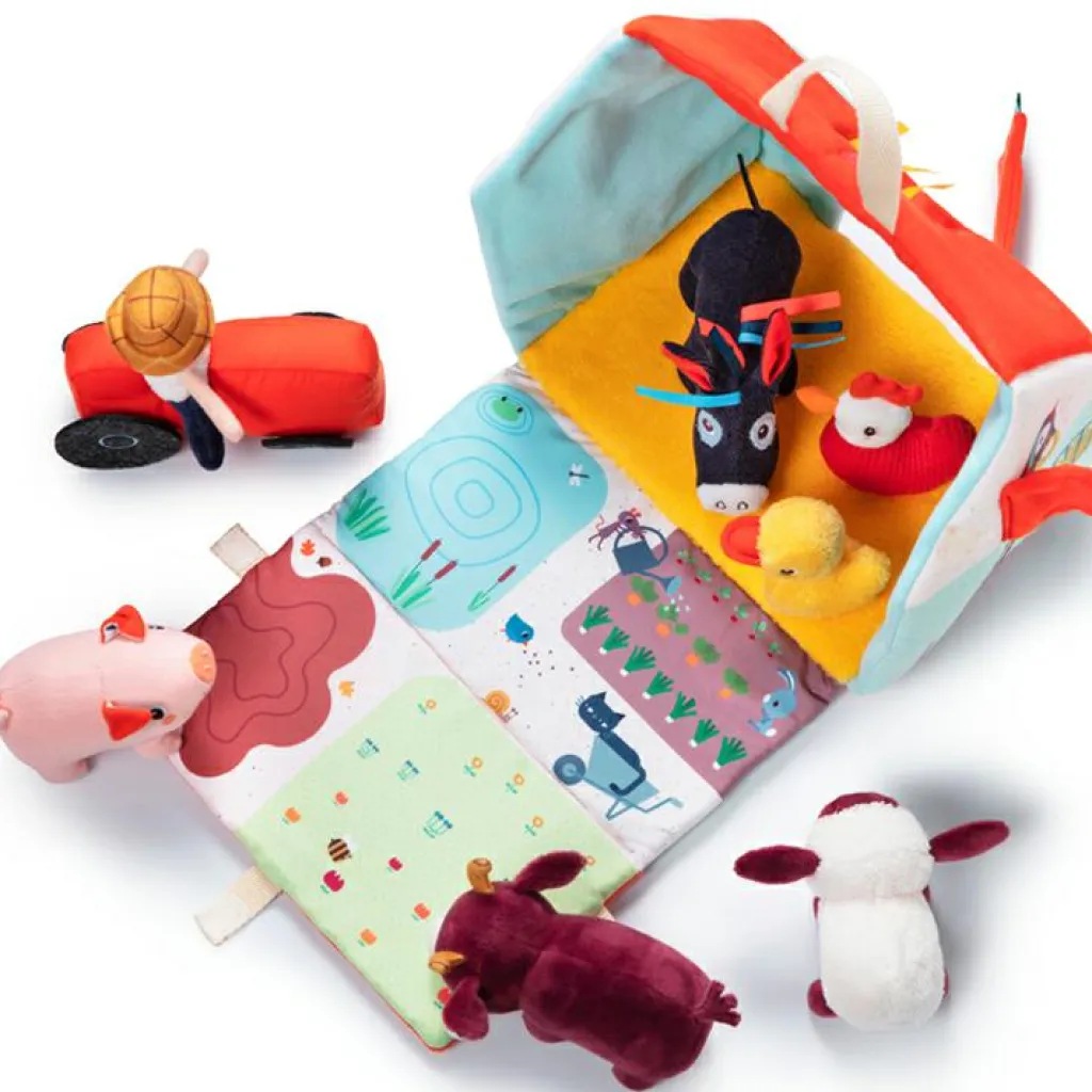 Sale Peluche d'activités Ma première ferme Peluche D'Activités