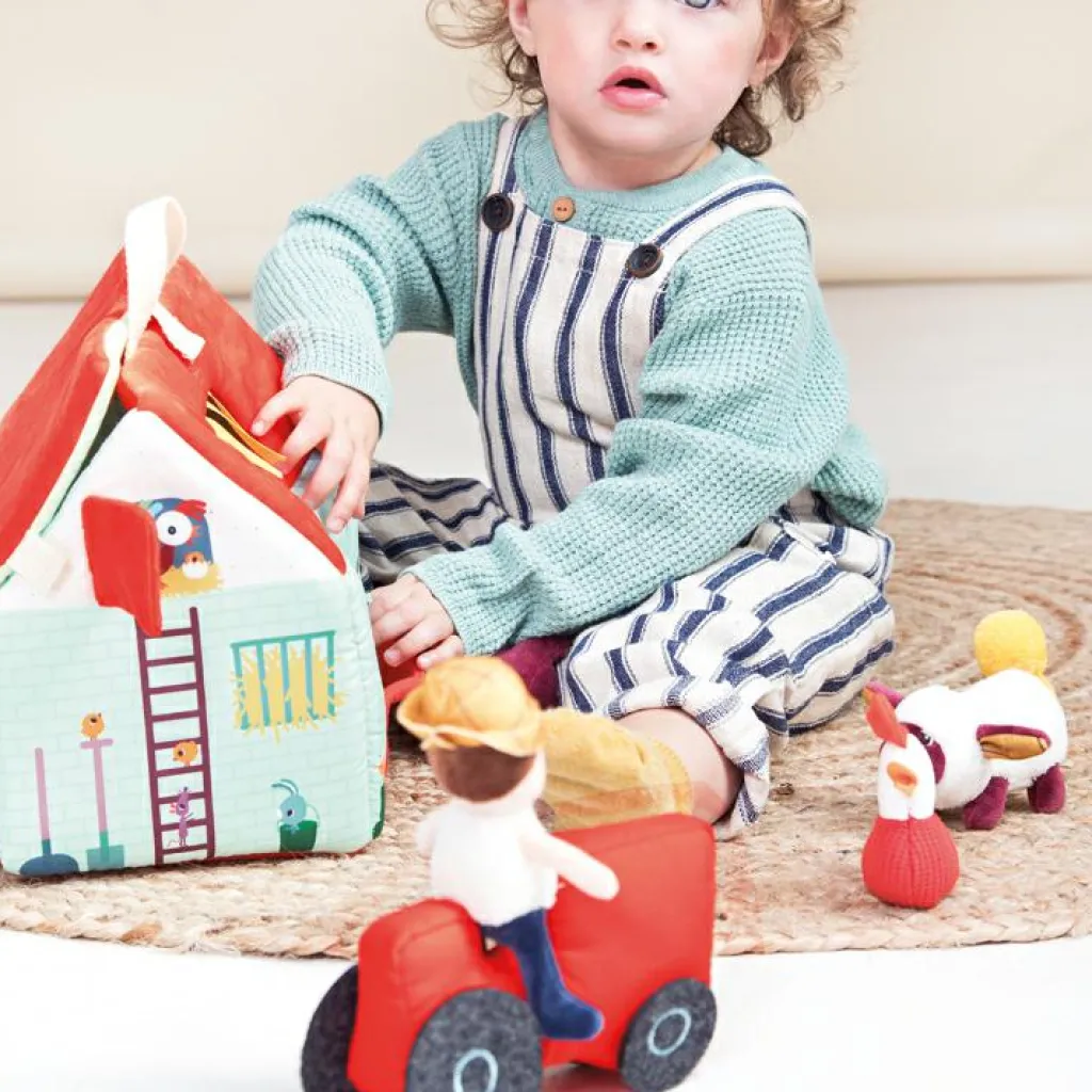 Sale Peluche d'activités Ma première ferme Peluche D'Activités