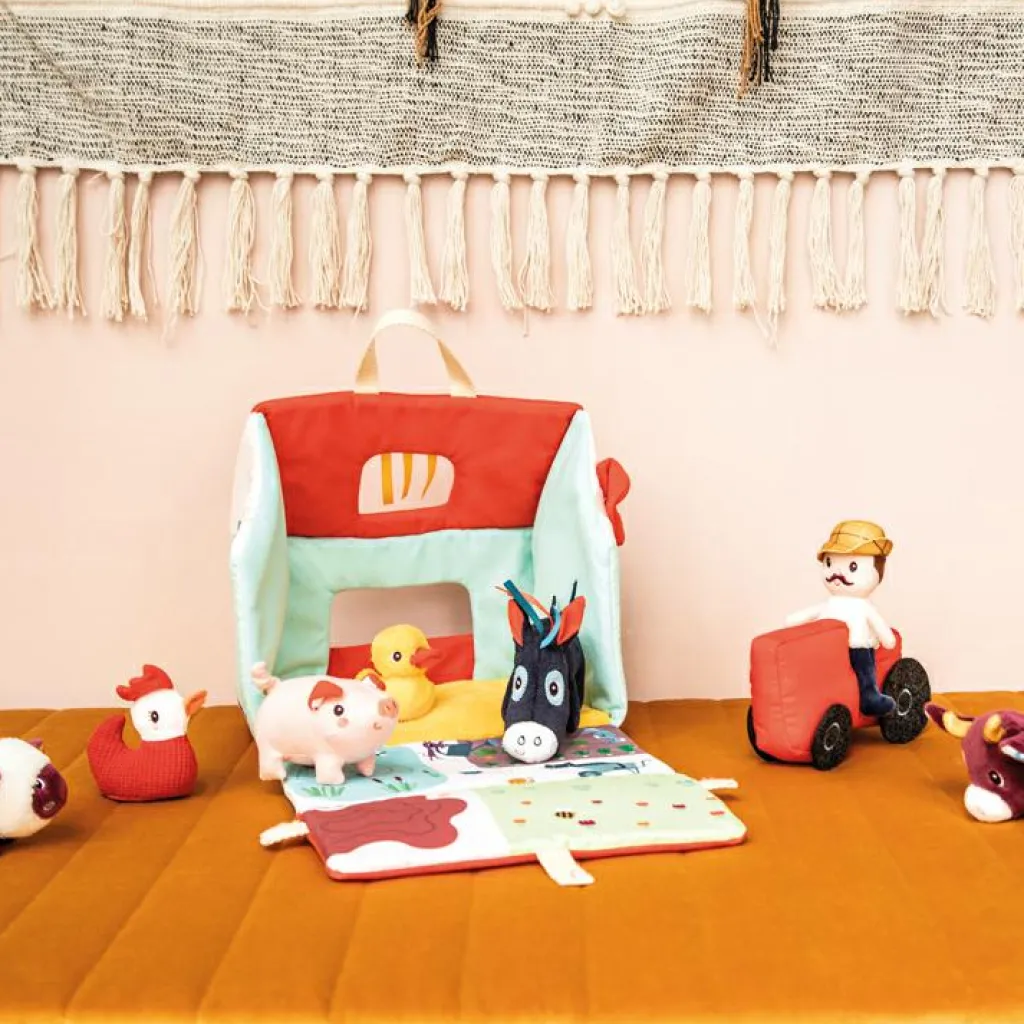 Sale Peluche d'activités Ma première ferme Peluche D'Activités