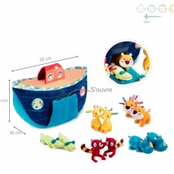 Peluche d'activités Ma première arche de Noé Peluche D'Activités