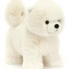 Discount Peluche Daphné le chien poméranien (24 cm) Peluche Moyenne (20-59 Cm)