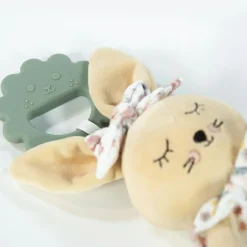 Sale Peluche de dentition Lapin Garden (28 cm) Jouet / Anneau De Dentition