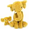 Hot Peluche Dimoitou maman et bébé Les Ptipotos Moutarde (35 cm) Peluche Moyenne (20-59 Cm)
