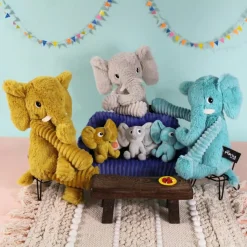 Hot Peluche Dimoitou maman et bébé Les Ptipotos Moutarde (35 cm) Peluche Moyenne (20-59 Cm)