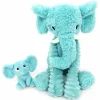 Hot Peluche Dimoitou maman et bébé Les Ptipotos Aqua (35 cm) Peluche Moyenne (20-59 Cm)