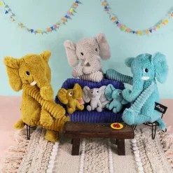 Online Peluche Dimoitou maman et bébé Les Ptipotos Gris clair (35 cm) Peluche Moyenne (20-59 Cm)