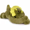 Sale Peluche dinosaure vert lesté PODCOLL (40 cm) Peluche Moyenne (20-59 Cm)