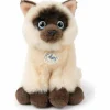 Hot Peluche Eddie le Siamois (17 cm) Petite Peluche (< 20 Cm)
