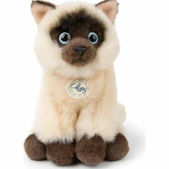 Hot Peluche Eddie le Siamois (17 cm) Petite Peluche (< 20 Cm)