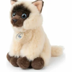 Hot Peluche Eddie le Siamois (17 cm) Petite Peluche (< 20 Cm)