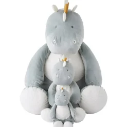 Peluche en mousseline bio Stégi le stégosaure TSO (32 cm) Peluche Moyenne (20-59 Cm)