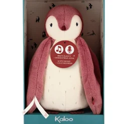 Discount Peluche enregistreuse vocale et bruits blancs Manchot rose (25 cm) Petite Peluche (< 20 Cm)