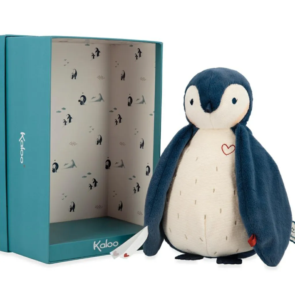 Sale Peluche enregistreuse vocale et bruits blancs Manchot bleu (25 cm) Petite Peluche (< 20 Cm)