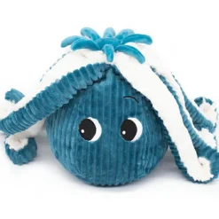 Clearance Peluche Filou la pieuvre maman et bébé Les Ptipotos bleu Peluche Moyenne (20-59 Cm)