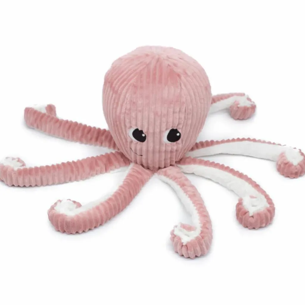 Online Peluche Filou la pieuvre maman et bébé Les Ptipotos rose Peluche Moyenne (20-59 Cm)