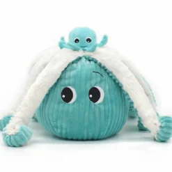 Sale Peluche Filou maman et bébé Les Ptipotos Aqua (50 cm) Peluche Moyenne (20-59 Cm)