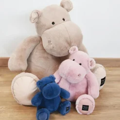 Sale Peluche géante hippopotame Hip'Pie (85 cm) Grande Peluche (60 Cm Et +)