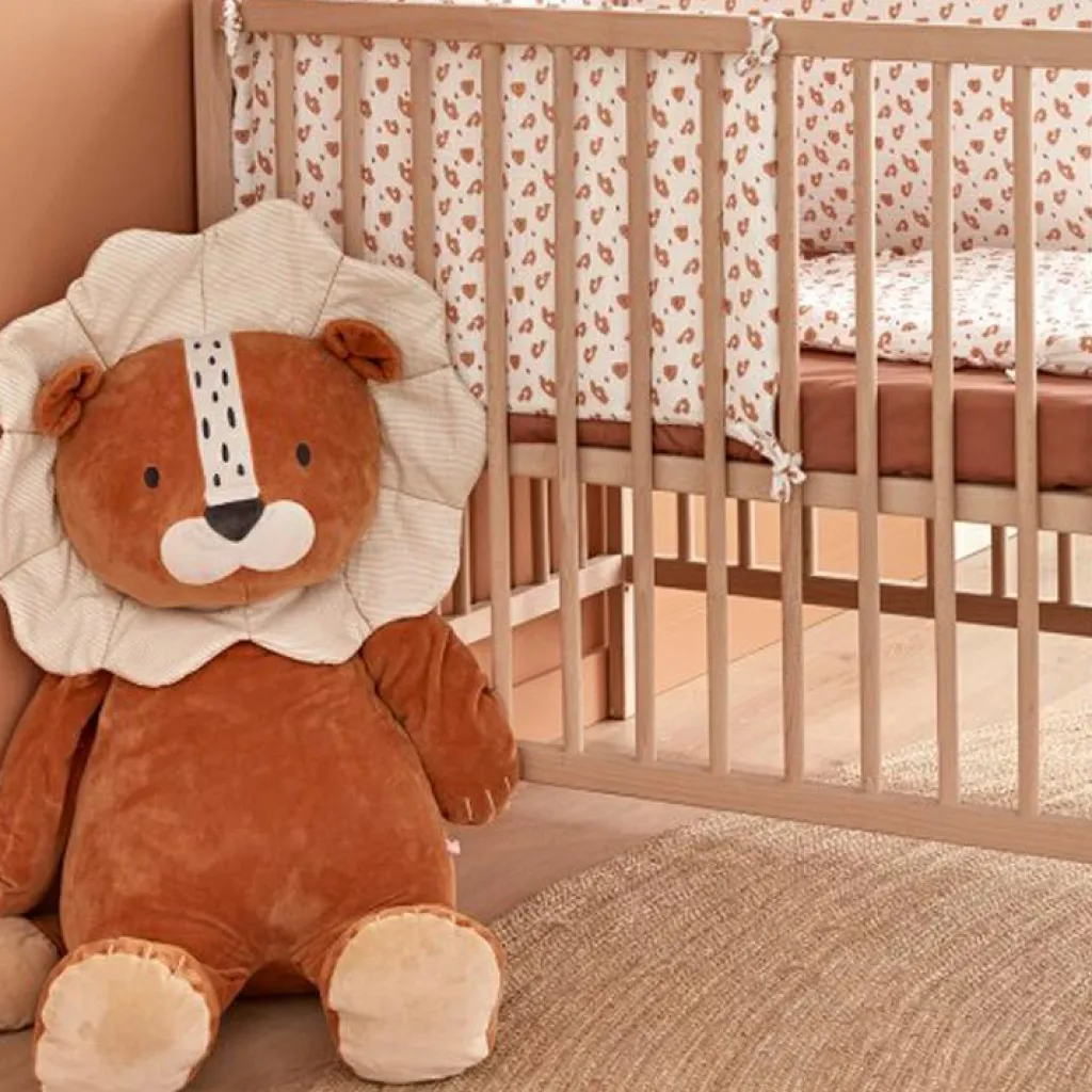 Sale Peluche géante lion Babou (80 cm) Grande Peluche (60 Cm Et +)