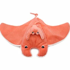 Online Peluche géante Mantalou la raie manta et son bébé Corail (67 cm) Grande Peluche (60 Cm Et +)