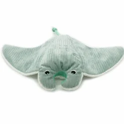 Clearance Peluche géante Mantalou la raie manta et son bébé menthe (67 cm) Grande Peluche (60 Cm Et +)
