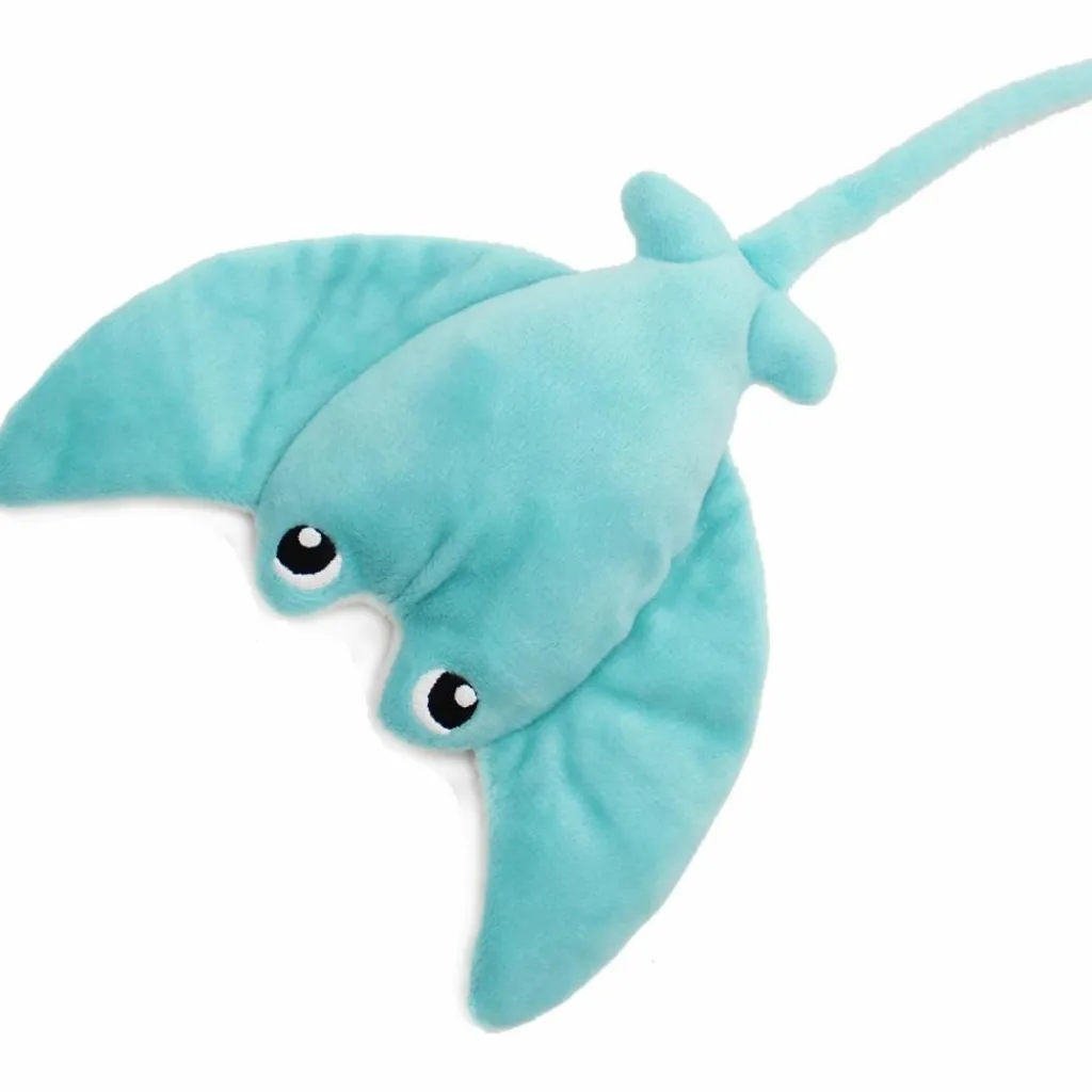 Hot Peluche géante Mantalou la raie manta et son bébé Aqua (67 cm) Grande Peluche (60 Cm Et +)