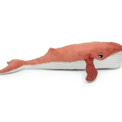 New Peluche Gravillou baleine maman et bébé Les Ptipotos terracotta Peluche Moyenne (20-59 Cm)