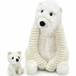 Hot Peluche Grobidou maman et bébé Les Ptipotos (31 cm) Peluche Moyenne (20-59 Cm)