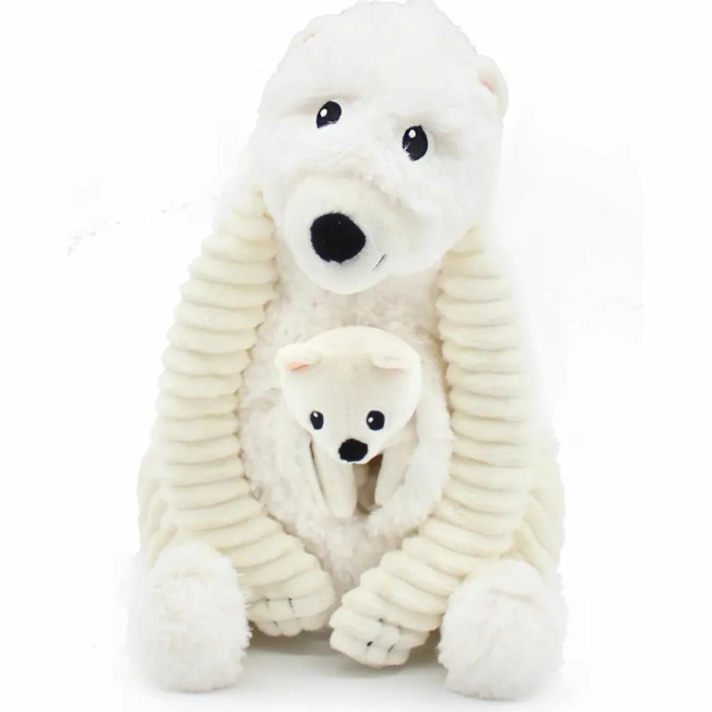 Hot Peluche Grobidou maman et bébé Les Ptipotos (31 cm) Peluche Moyenne (20-59 Cm)