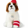 Sale Peluche Herman le St Bernard (32 cm) Peluche Moyenne (20-59 Cm)