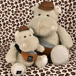 Clearance Peluche Hippopotame HELLO BROOK beige (20 cm) Peluche Moyenne (20-59 Cm)