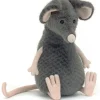 Discount Peluche Lachlan le rat triste (27 cm) Peluche Moyenne (20-59 Cm)
