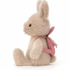 Outlet Peluche Lapin avec sac à dos (22 cm) Peluche Moyenne (20-59 Cm)