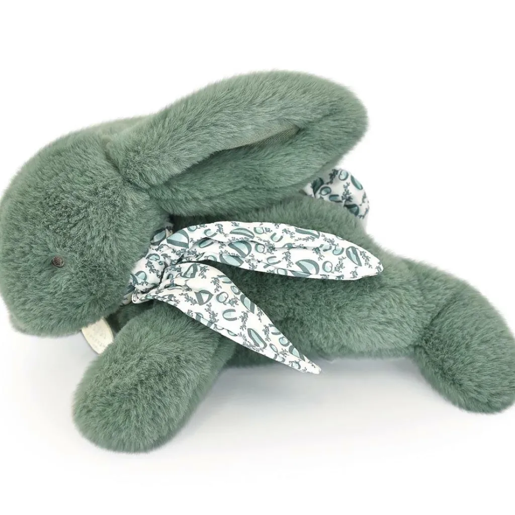 Clearance Peluche Lapin Doudou Pantin vert sauge (25 cm) Peluche Moyenne (20-59 Cm)