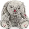 Hot Peluche lapin gris prestige Leo (24 cm) Peluche Moyenne (20-59 Cm)