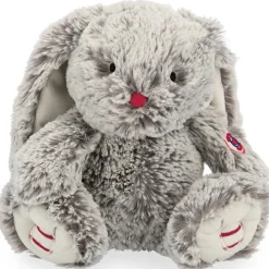 Hot Peluche lapin gris prestige Leo (24 cm) Peluche Moyenne (20-59 Cm)